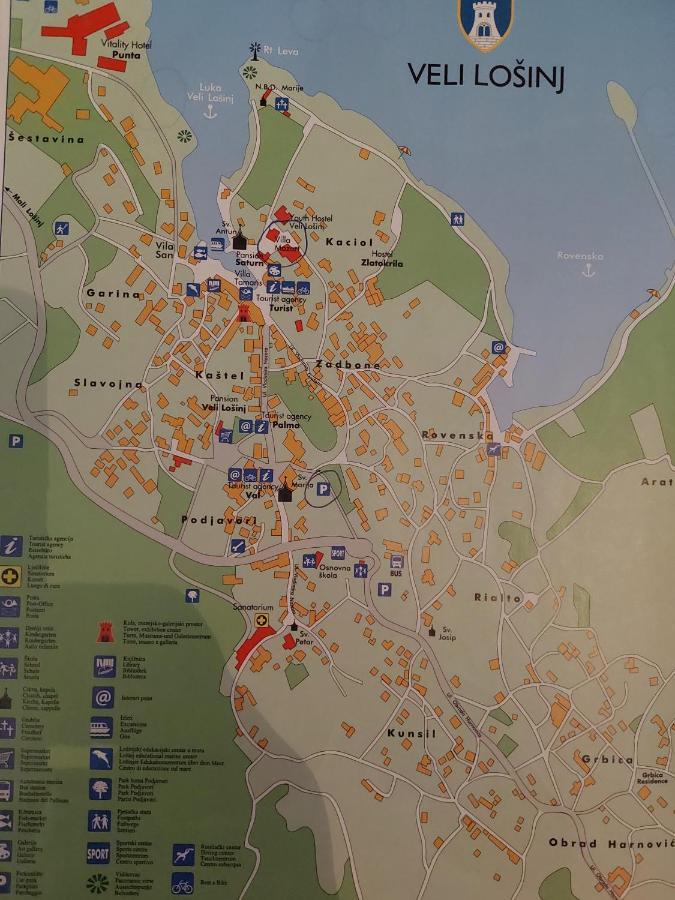 Villa Mozart Veli Lošinj Eksteriør billede